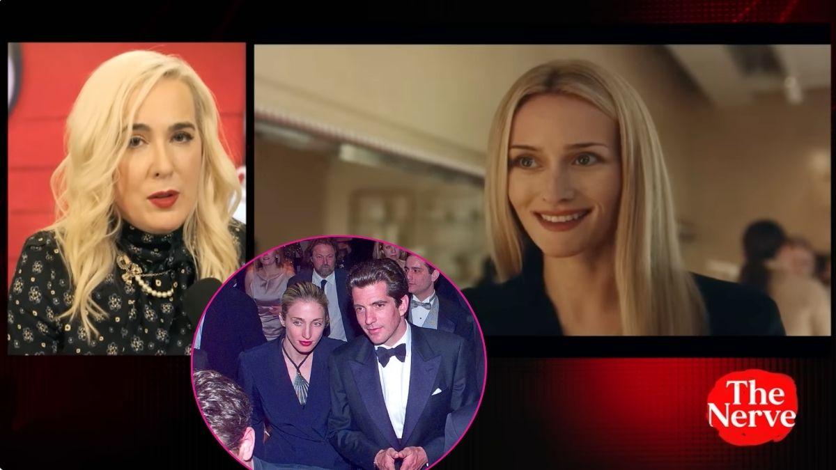 Composite photo of Maureen Callahan, Carolyn Bessette, John F. Kennedy Jr. and a screenshot from 'Love Story.'