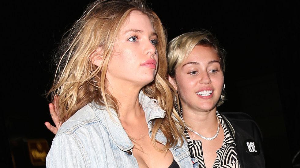 Miley cyrus stella maxwell moving in together