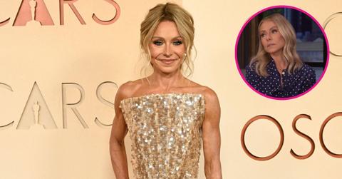 Image of Kelly Ripa discussed the need to change up her shower routine.