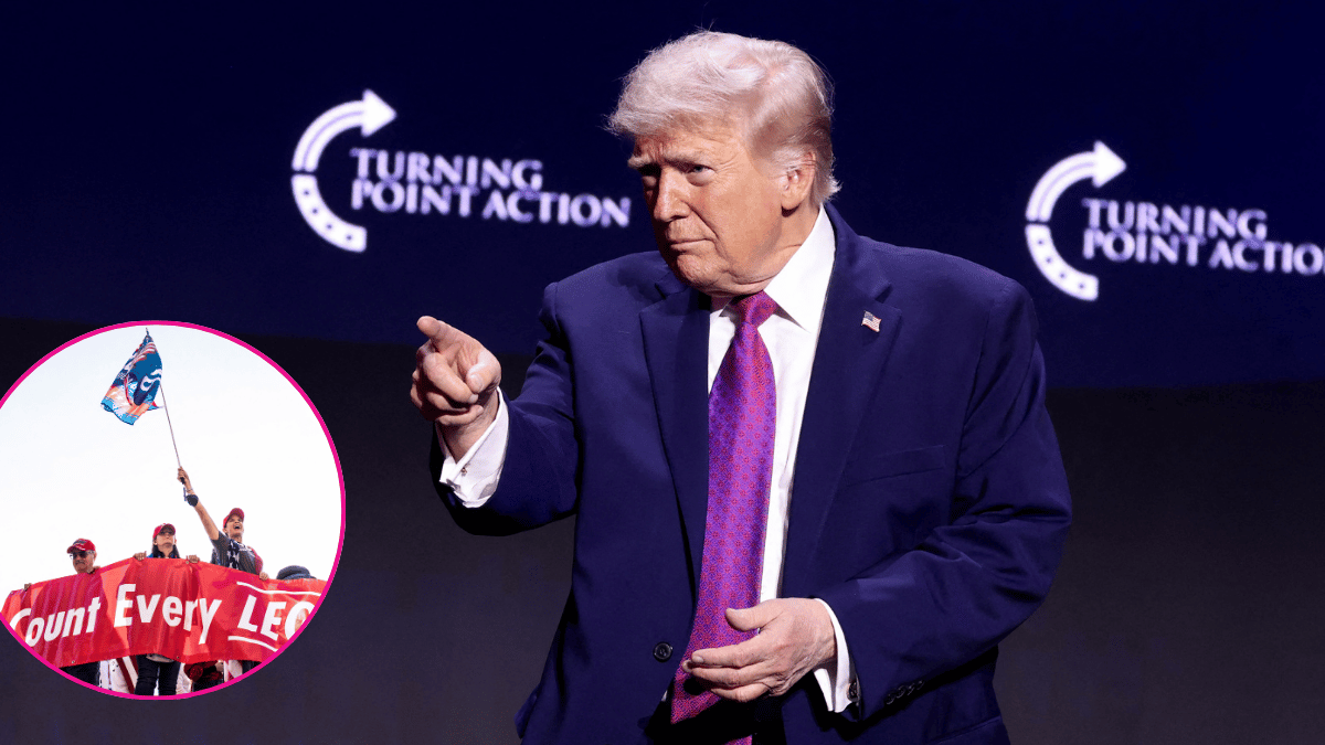 Image of Donald Trump previously labeled Marjorie Taylor Greene a 'traitor.'