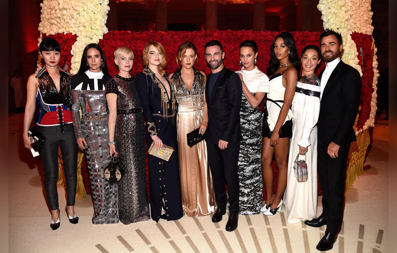 Alicia Vikander, Justin Theroux, Ruth Negga, & More Louis Vuitton