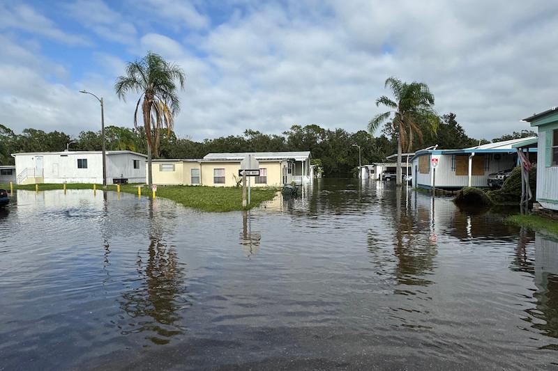 ron desantis accused hurricane staging