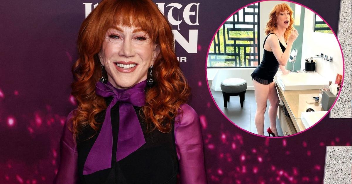 Kathy Griffin Shows Off Figure in Short Lingerie Dress: Photo