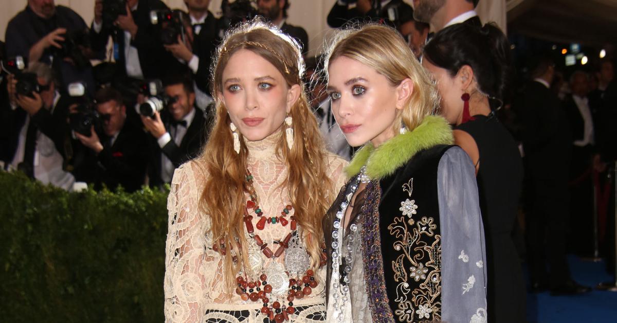 Image of Mary Kate and Ashley Olsen hardly step out in public compared to other Hollywood stars.