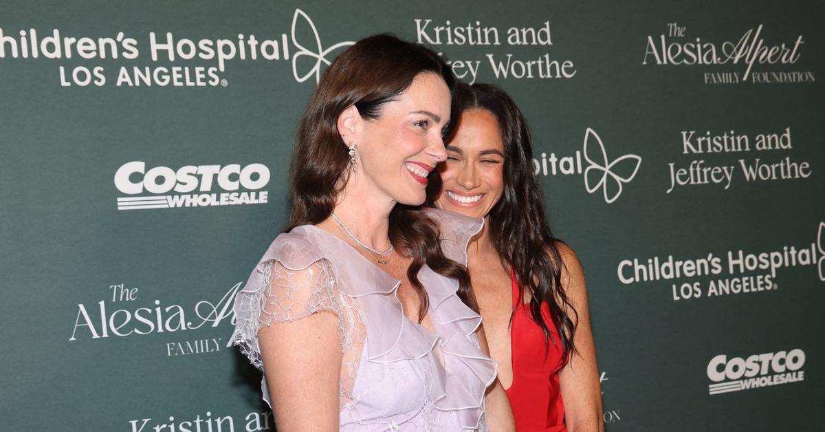 Meghan Markle Dazzles At Friend's PinkThemed Baby Shower