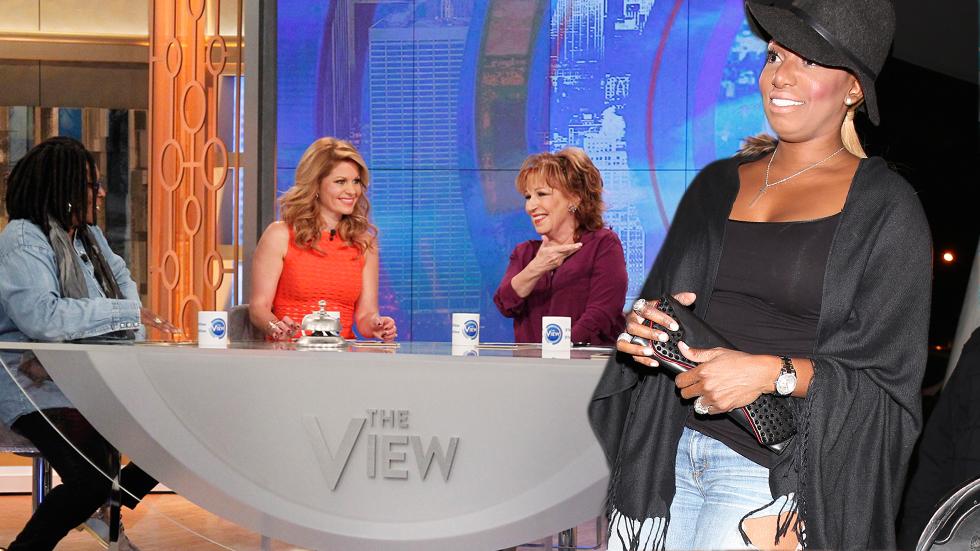 Nene leakes angry the view cast feud