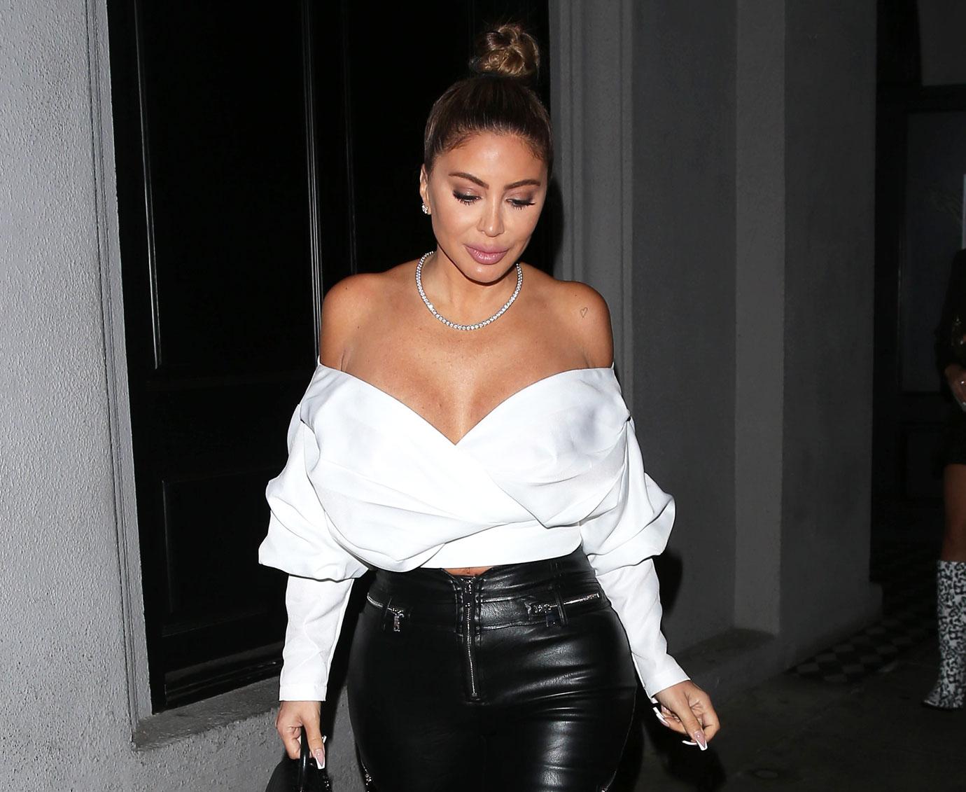 larsa pippen grabs dinner at la hot spot craigs with a friend