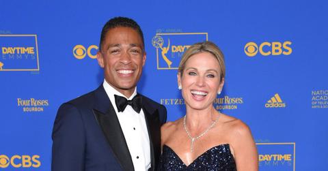 amy robach tj holmes spotted making out indefinite leavegma