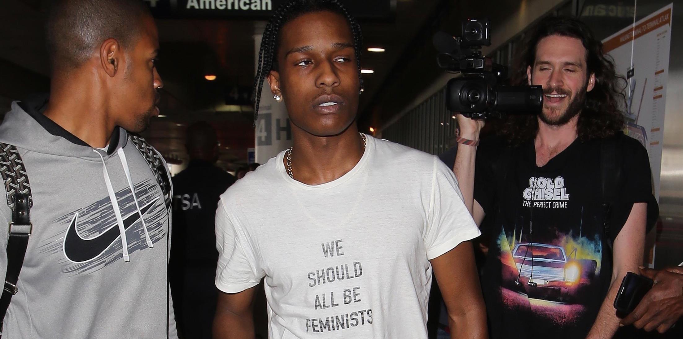 A$AP Rocky wearing Kendall Jenner&#8217;s Feminist Tee?