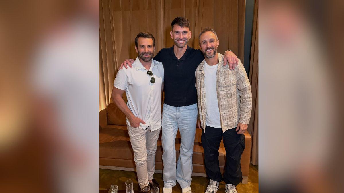 image of Carl Radke, Jason Wahler and Zac Clark spoke about sobriety at an event at Soft Bar.