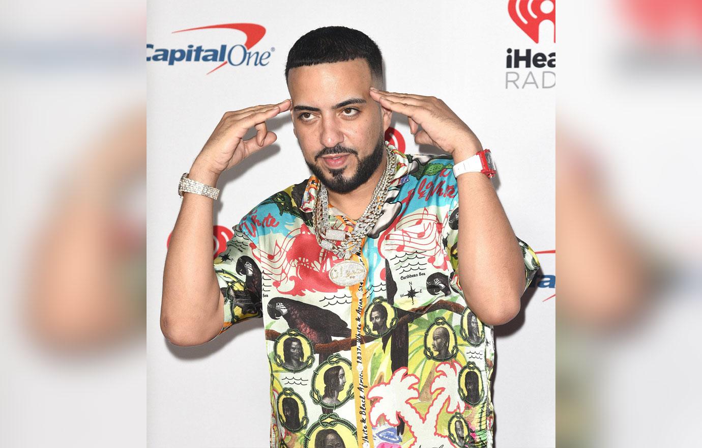 French Montana and Monsta X attend the iHeartRadio Music Festival at T-Mobile Arena on September 20, 2019