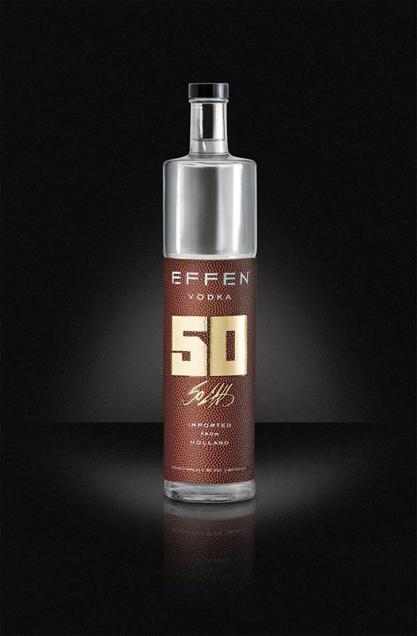 EFFEN Vodka Limited Edition Football Bottle