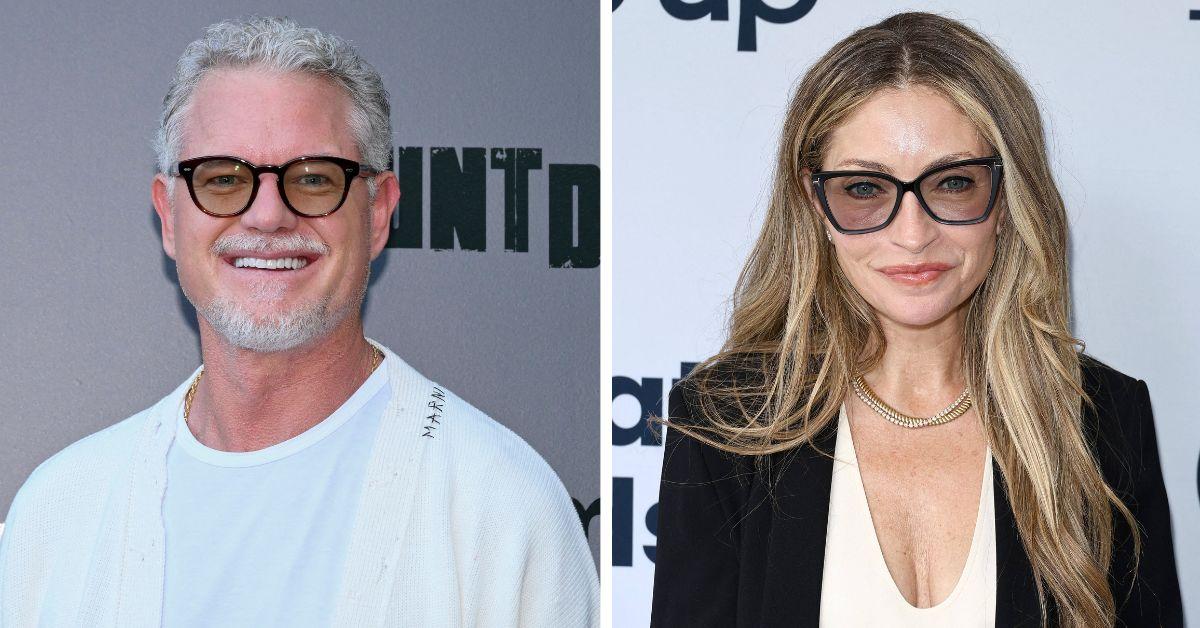 split photo of eric dane and Rebecca Gayheart