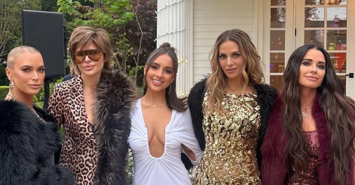 Photo of Teddi Mellencamp, Lisa Rinna, Alexia Umansky, Dorit Kemsley and Kyle Richards