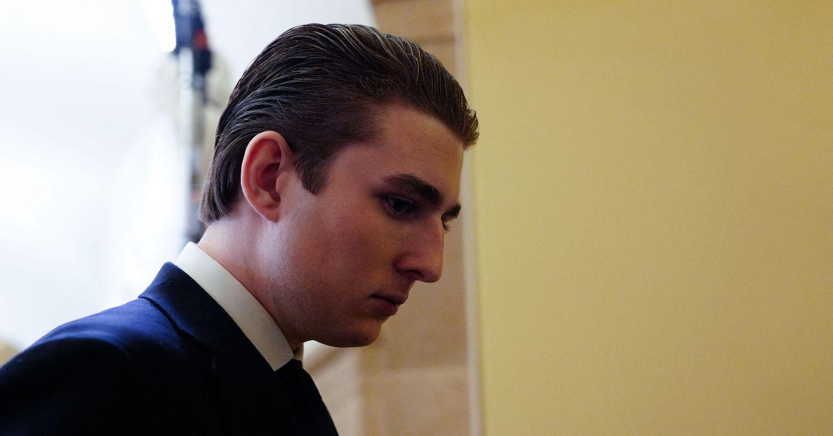 photo of Barron Trump is taking classes at the NYU campus in Washington, D.C.
