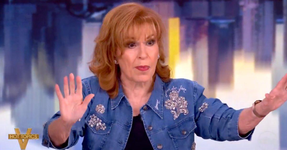 joy behar wants let girls loose the view bras watch