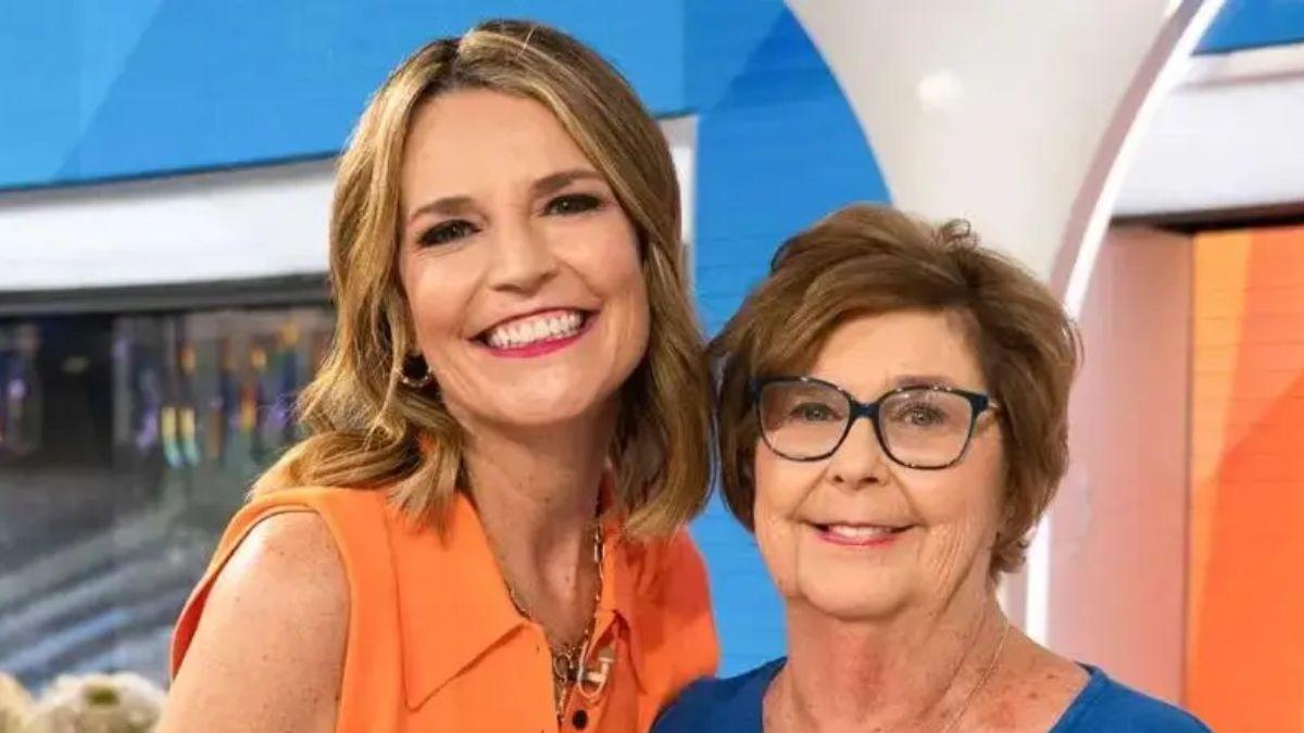 photo of savannah guthrie and mom nancy guthrie
