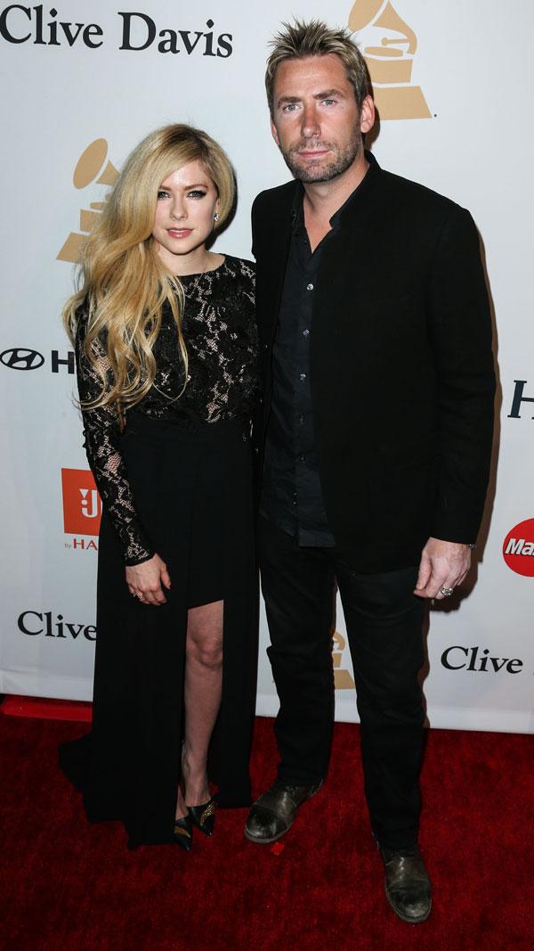 Avril Lavinge Chad Kroeger Divorce Reunite Grammy Party