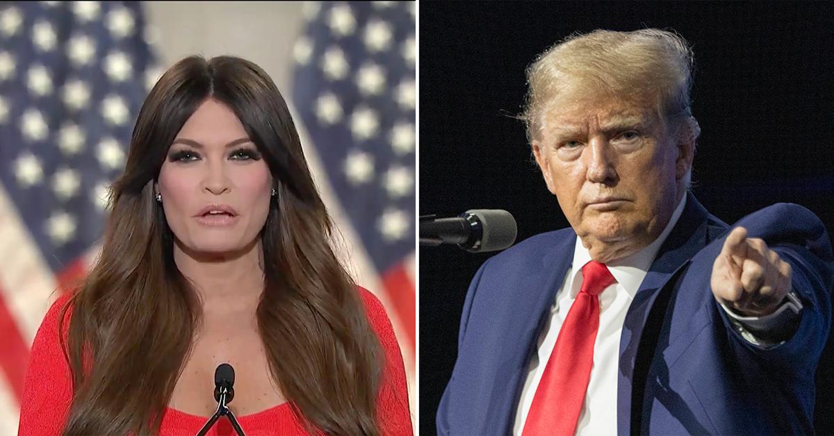 kimberly guilfoyle defends donald trump prior imminent arrest pp