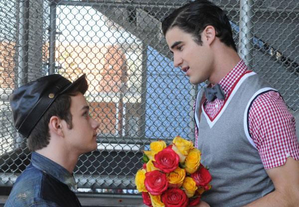 Blane and Kurt Glee