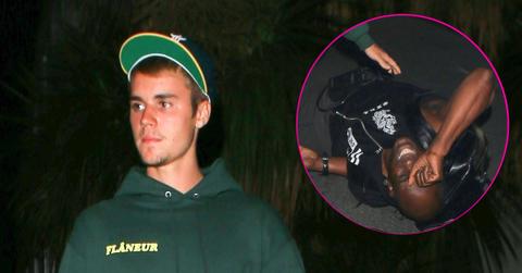 Justin bieber hits paparazzi truck feature