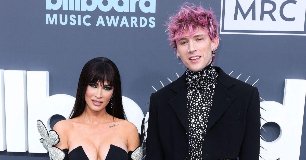 Photo of Machine Gun Kelly and Megan Fox. 
