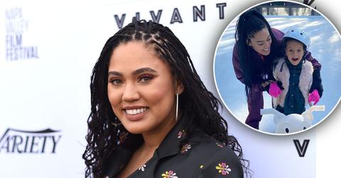Ayesha Curry Shares Ice Skating Pics With Daughter Ryan To Instagram