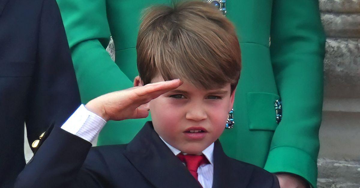 Princess Charlotte 'Tells Off' Playful Prince Louis At Military Parade