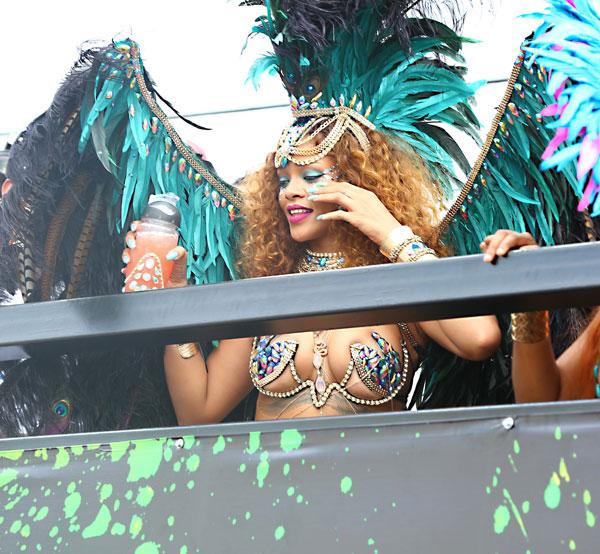 Rihanna carnival barbados4