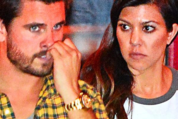 Kourtney kardashian scott disick