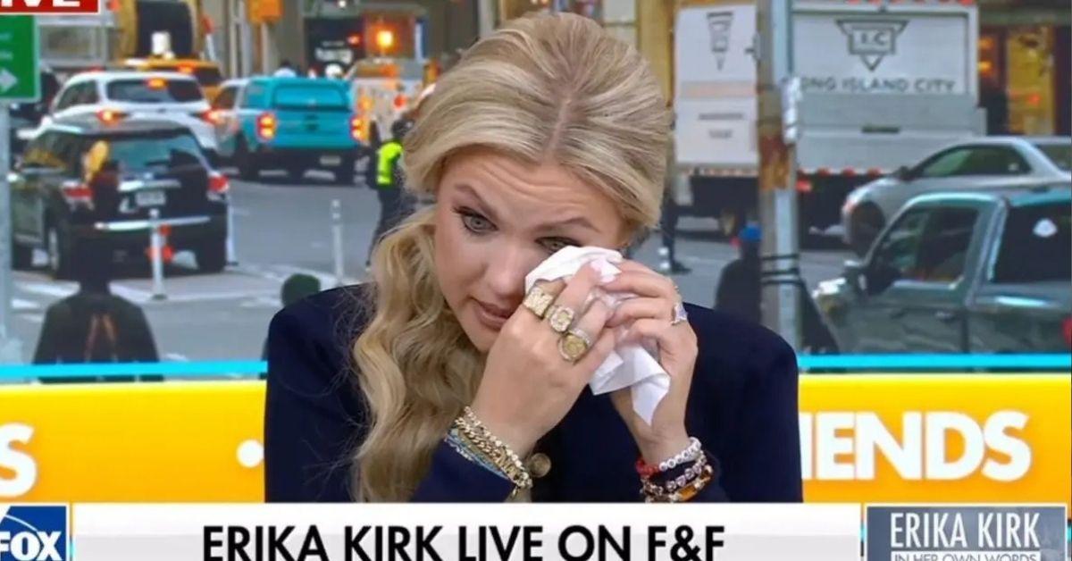 image of Erika Kirk took over her late husband's organization following his September assassination.