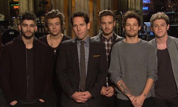 One direction paul rudd snl