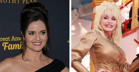Image of Danica McKellar shared what it was like to work with Dolly Parton.