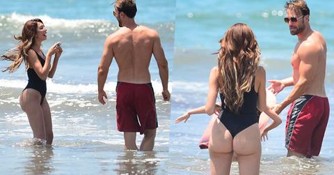 Farrah abraham thong swimsuit new boyfriend beach photos