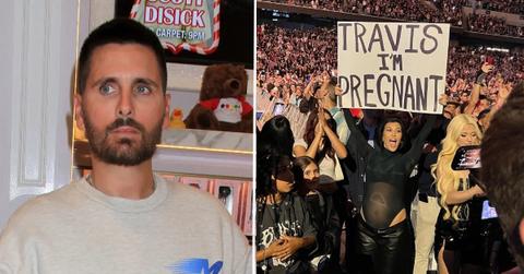 how scott disick feeling about ex kourtney kardashians pregnancy news