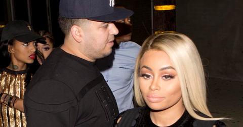 Blac Chyna and Rob Kardashian were seen arriving at ‘Ace of Diamonds’ Strip club in West Hollywood, CA