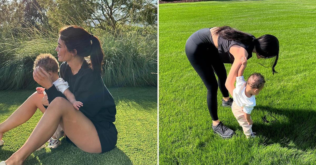 Kylie Jenner Just Shared Her Son's New Name and the First Photos Of His  Face on Instagram