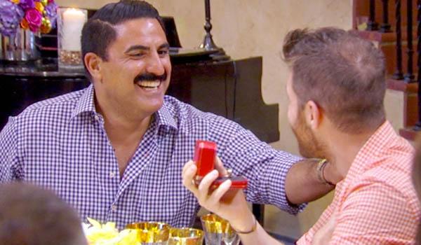 Reza shahs of sunset engaged