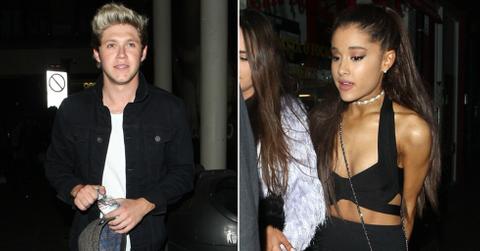 Niall horan ariana grande london club