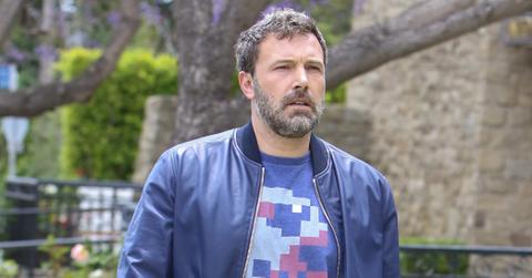 Ben Affleck and his 1970 black Cadillac