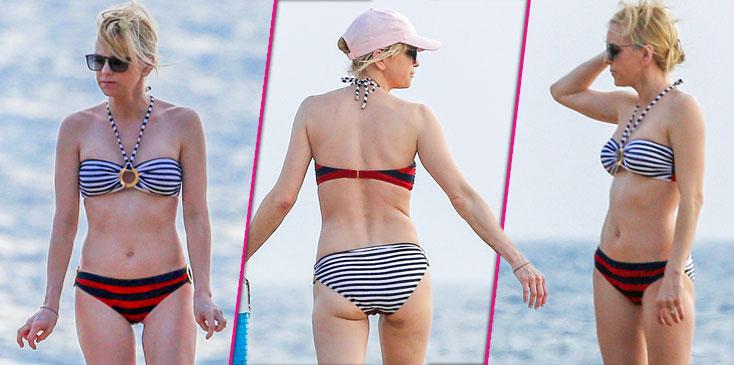 anna faris bikini body beach vacation hawaii