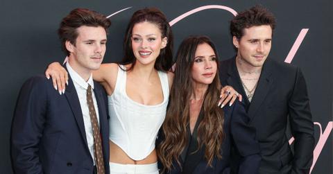 Photo of Cruz Beckham, Nicola Peltz Beckham, Victoria Beckham and Brooklyn Peltz Beckham