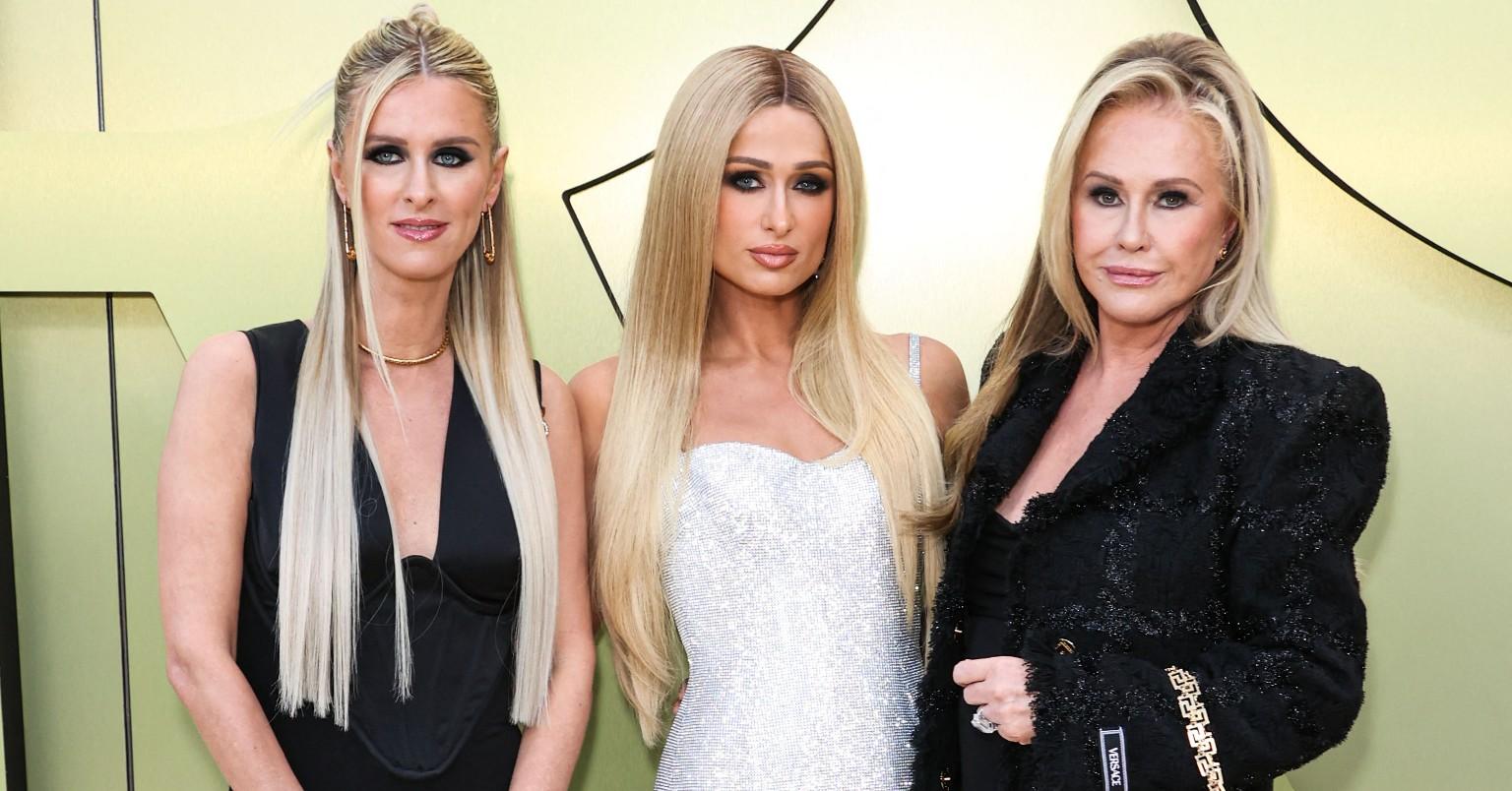 kathy hilton why feels blessed appear rhobh sister kyle richards