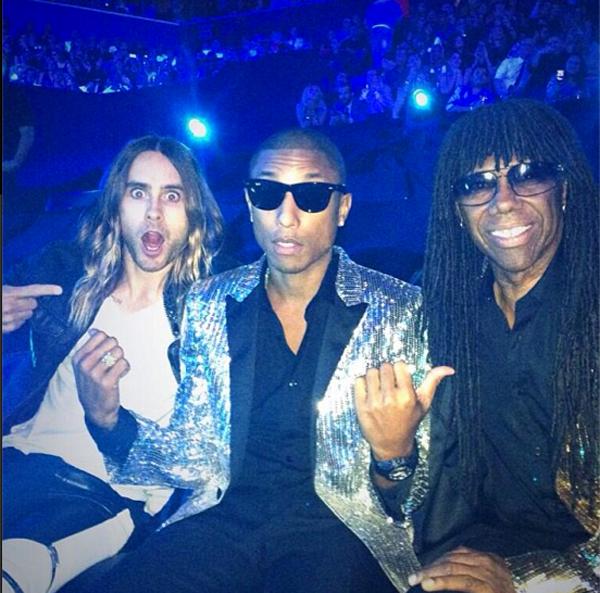 Jared Leto Pharrell