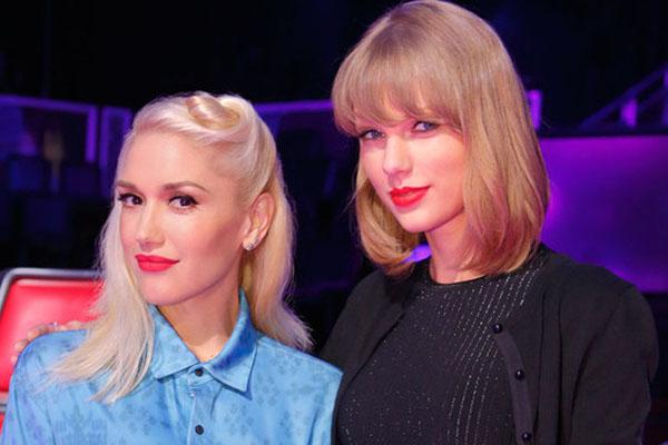 Taylor swift the voice gwen stefani