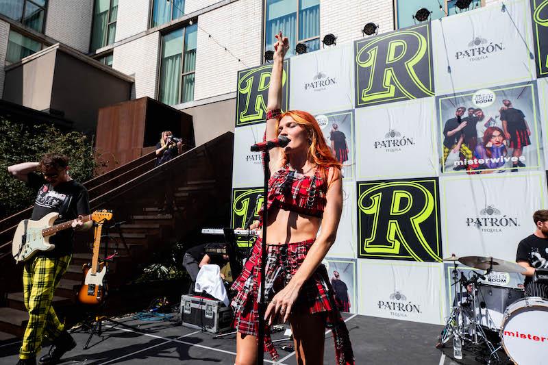 patron x rolling stone the green room misterwives performance