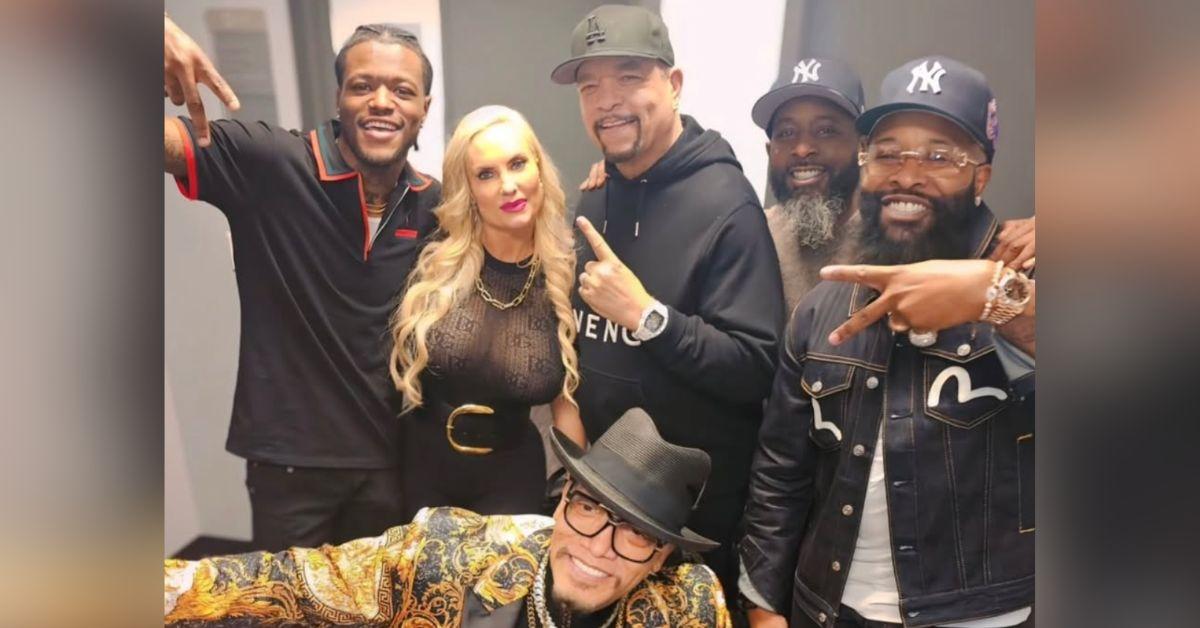 Image of Ice-T defended Coco Austin on social media.