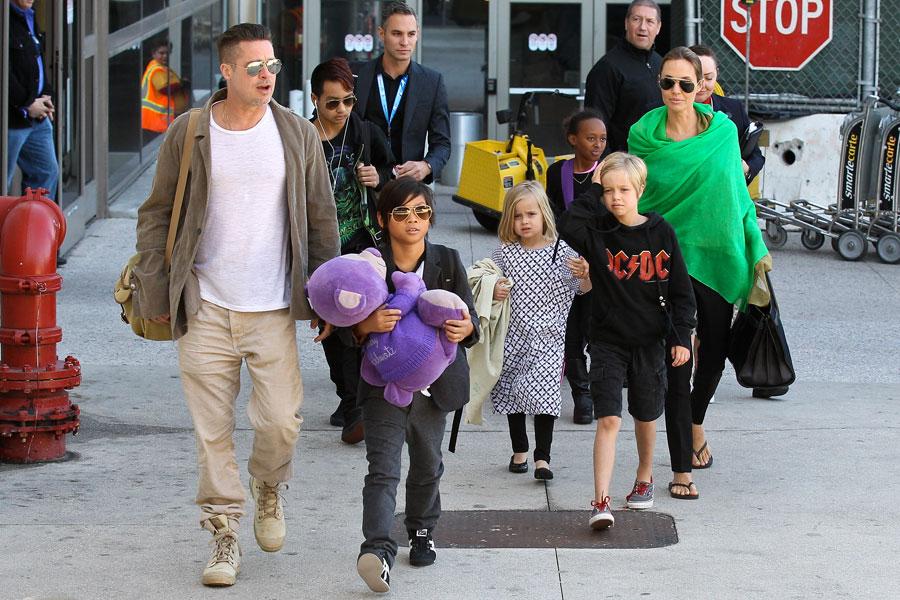 Brad pitt angelina jolie family