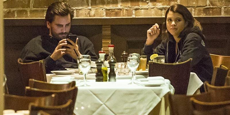 Scott disick sofia richie dinner