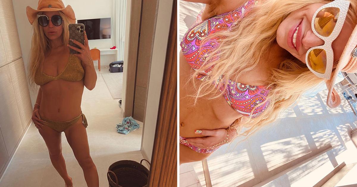 Jessica Simpson continues to show off 100lbs weight loss